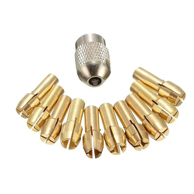 0.5-3.2mm Power tool brass mini drill chuck