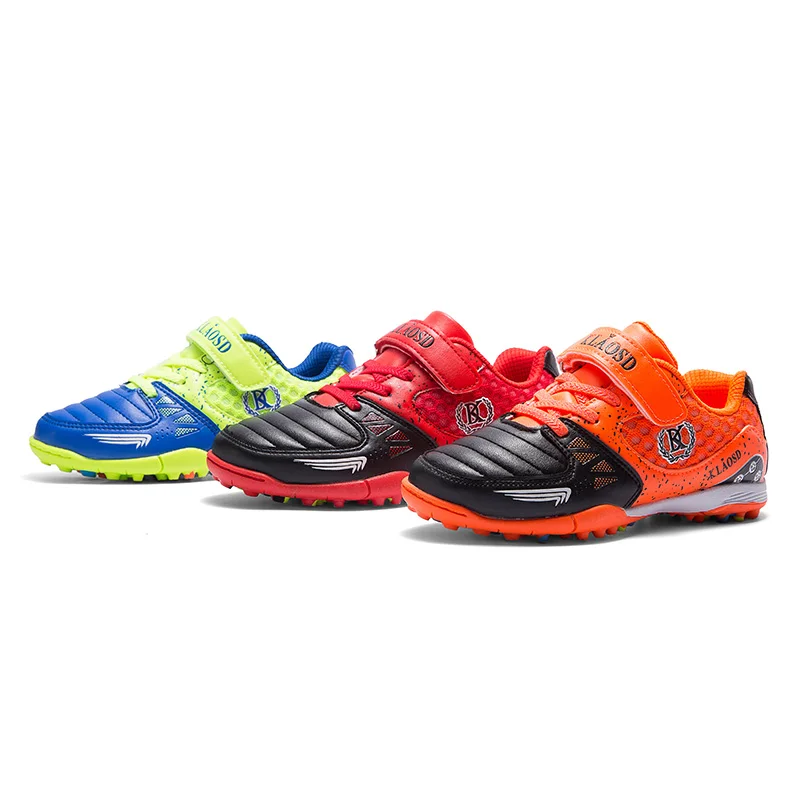 High Quality Soccer Shoes Breathable Ultra-Light Non-Slip Football Shoes For Kids