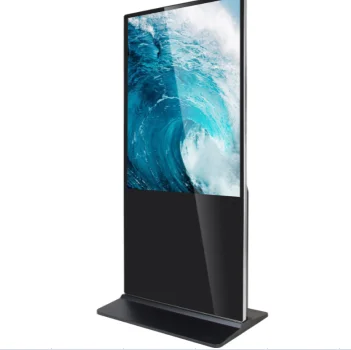 55/65/75 inch vertical advertising machine HD LCD ultra-thin all-in-one intelligent split screen landing advertising machine