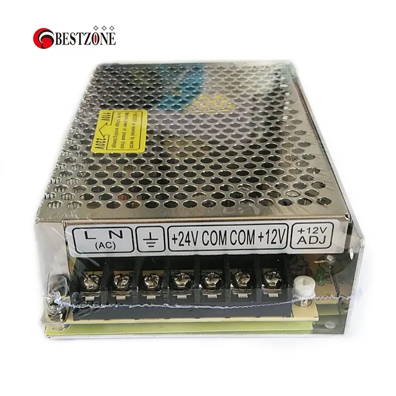 24V 12V combine 120W DC power supply Vending machine power supply aluminum shell dual-group switching power supply