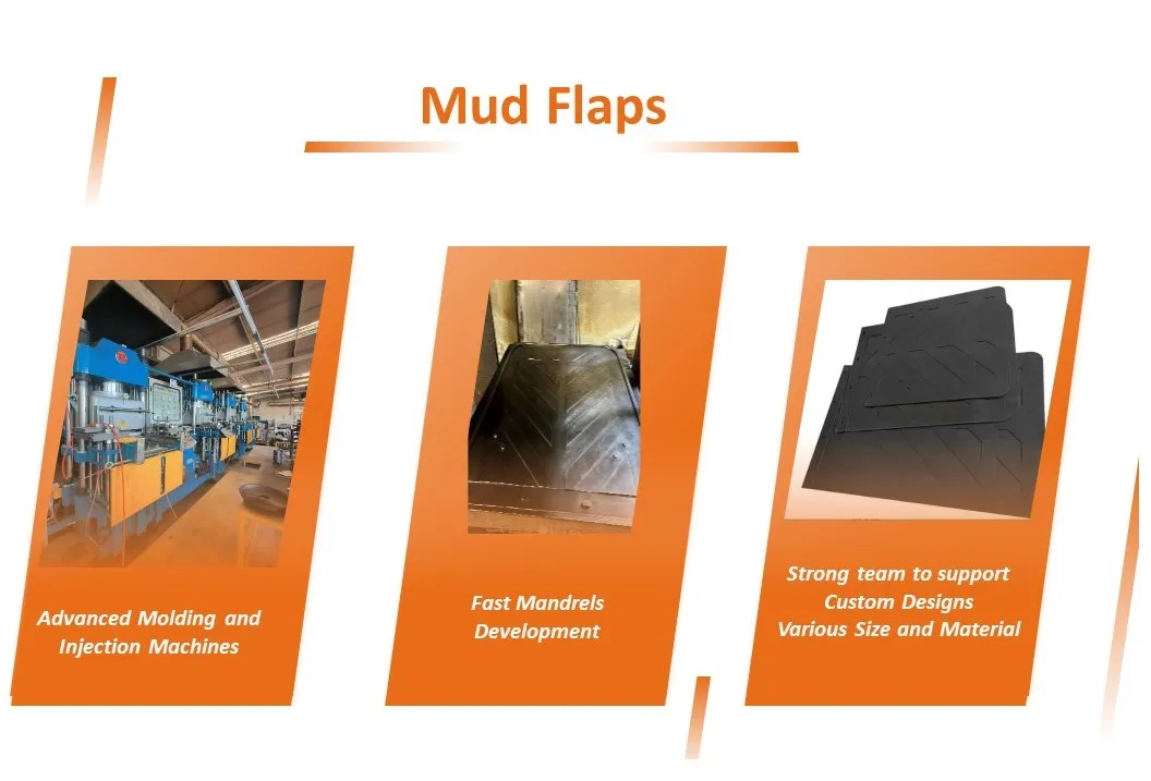 Универсальные Брызговики резиновые EPDM Брызговики для прицепов