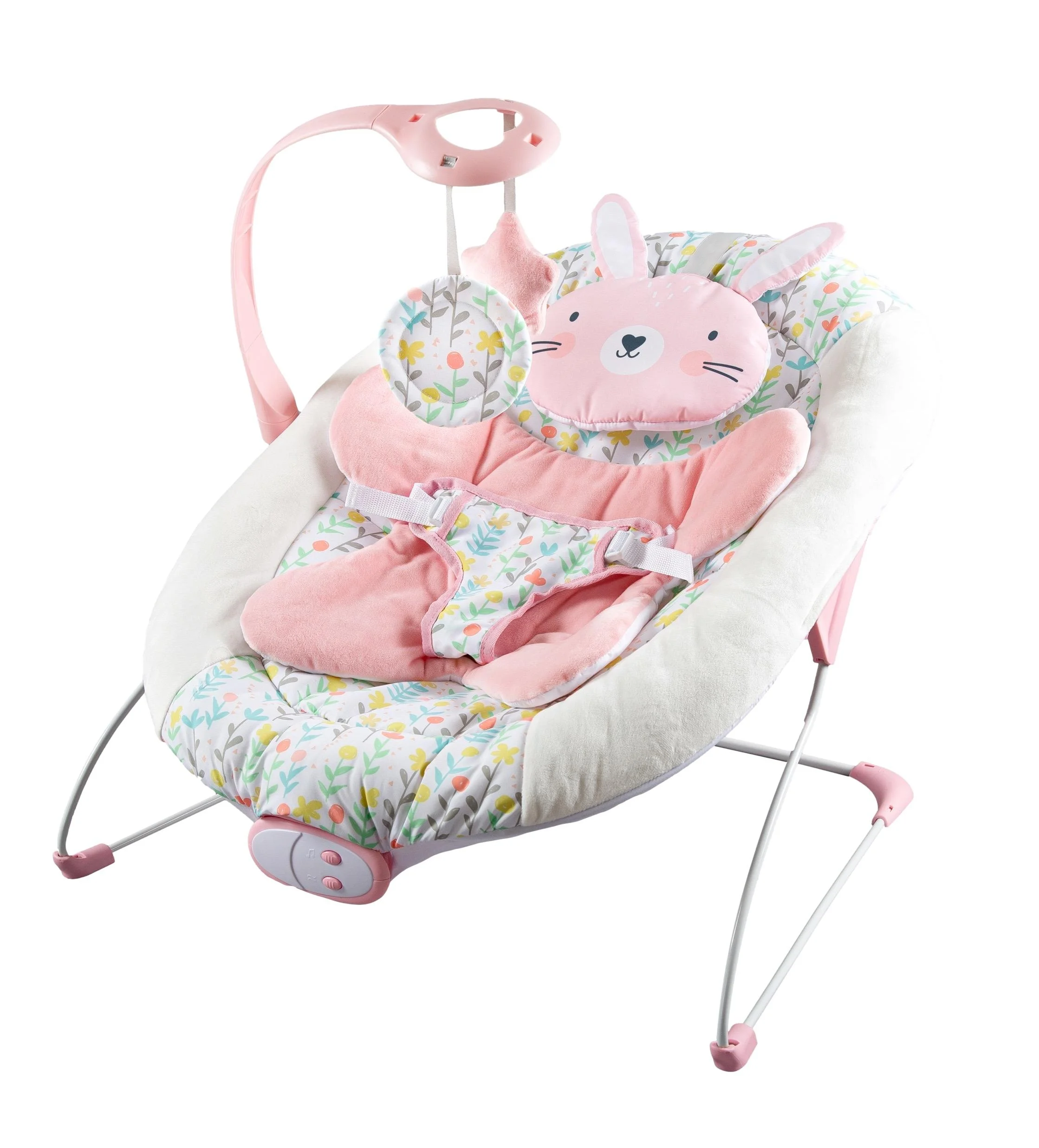 Baby Bouncer Chair New Product Promotion Customizable Cute Lamb Vibrating Swings Kid Rocker Cradle Baby Infant Bouncer