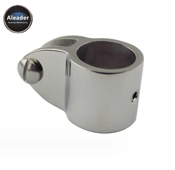 High Quality Marine Hardware 316 Stainless Steel Mirror Polished Top Slides  Deck Hinge For Yacht