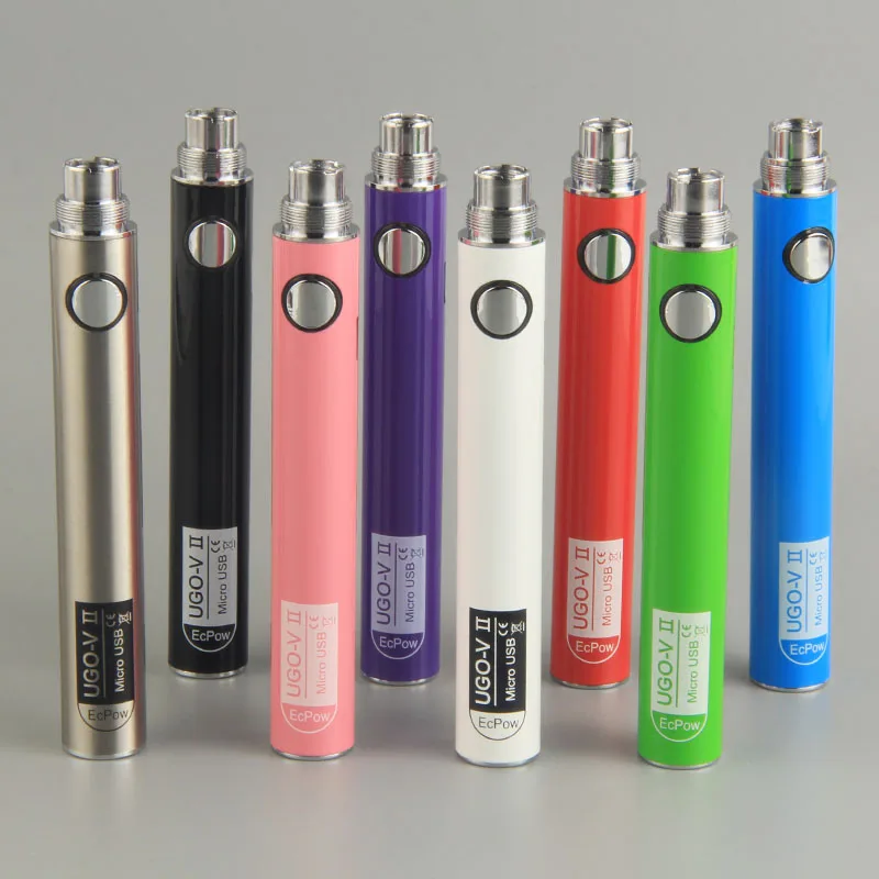Authentic UGO T VII 510 Thread eGo Micro USB 650 900 mAh Vaporizer Battery With Charger Fit All 510 Cartridges