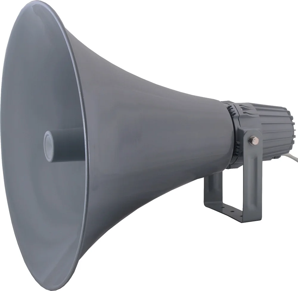 H20100TA Aluminum IP66 Waterproof PA Horn 100W Siren Speaker 100V 70V