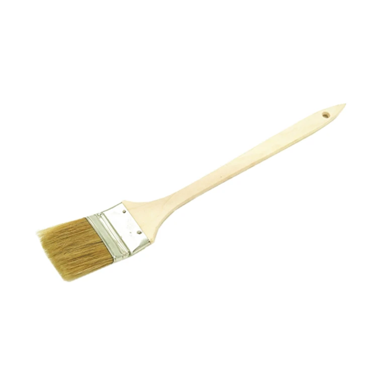 Wholesale Long Plastic Handle PET Filaments Cleaning Brush Paint Elbow Brush Design Manufacturer
