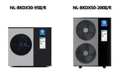 Управление Wi-Fi R32 R410A nulite NL-BKDX50-200II/R 10KW 16KW 20KW ErP A + использующий теплоту воздуха моноблок воздух к воде тепловой инвертерный