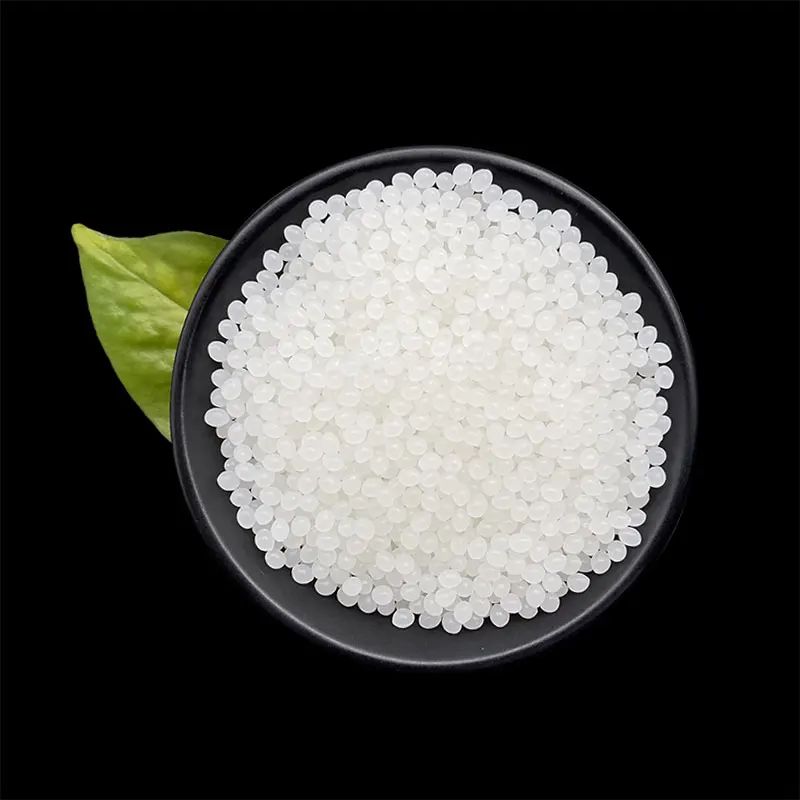 PLA beads biodegradable corn starch plastic granule for staple fiber,filament.