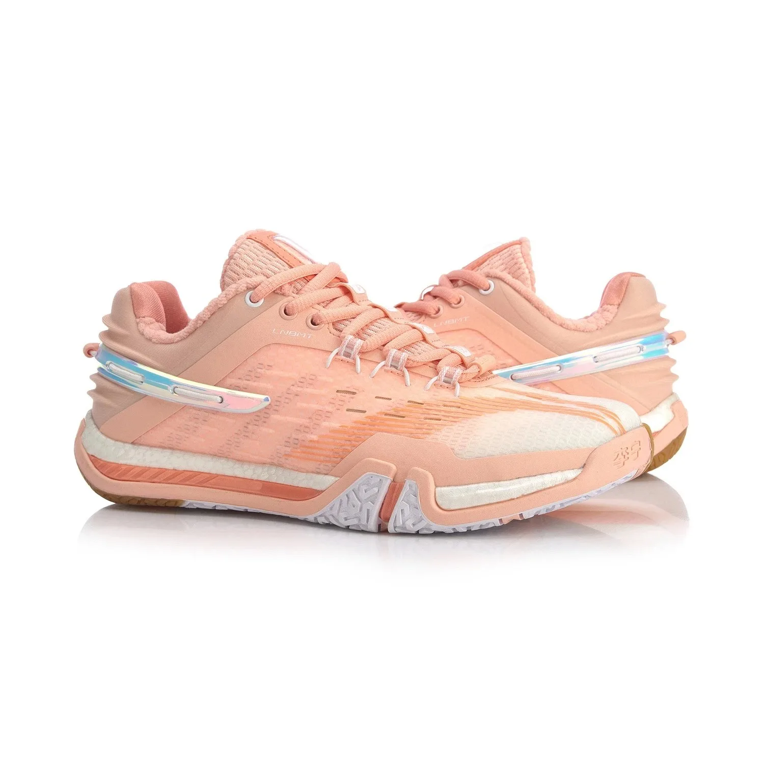 Li Ning Women Badminton Shoes Professional Sport Shoes Anti-Slip Sneakers Lining Badminton Shoes AYAQ008