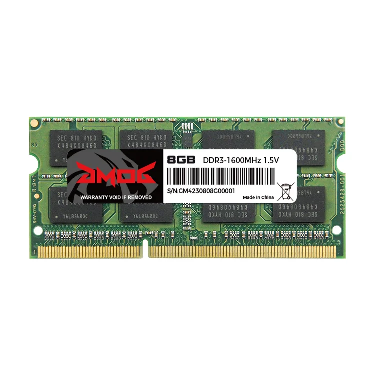 Customized Logo Ddr3 4gb 8gb Laptop Ram 1333mhz Ddr3 Sdram Stock Ddr3l Ram Used Laptop Notebook