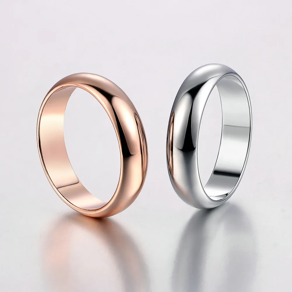 polishing mirror finish Classic ring Design Comfort Fit Domed Polished Tungsten New OEM Ball Engagement Ring