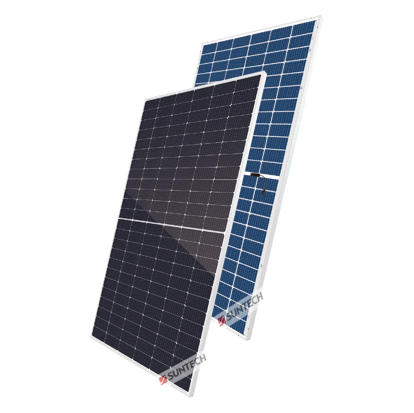 OEM & ODM Suntech 650-670 Вт полуячейки N-типа TOPCon двухфазный модуль монокристаллические солнечные панели 655 для солнечной энергетической системы