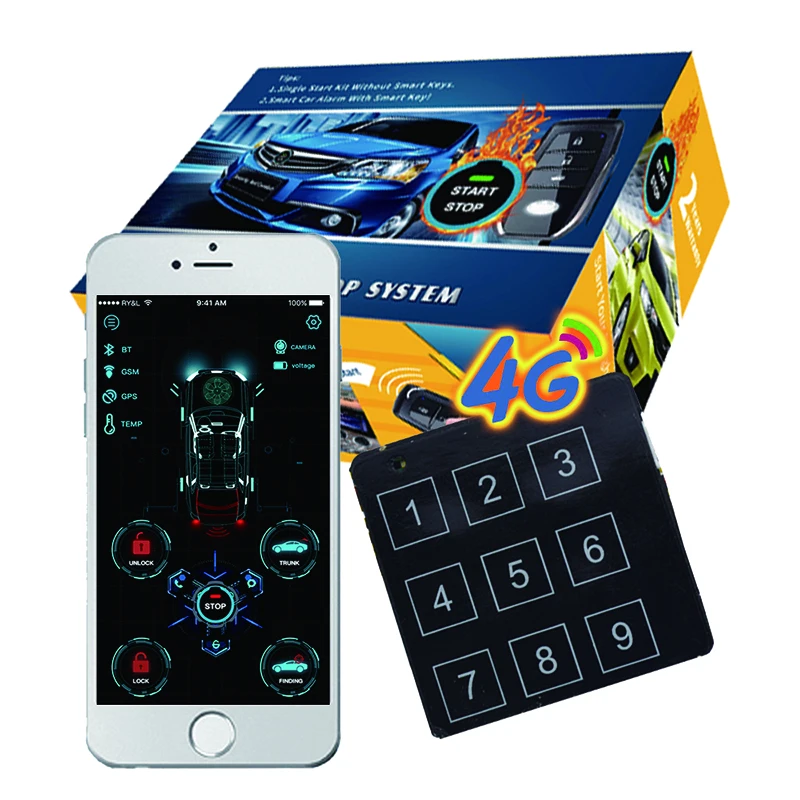 
Car Alarm With Autostart Using Mobile App To Start The Engine Remotely Engine Start With One Start Stop Button  (1600192337307)