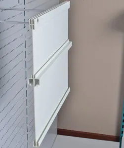 Colored 250mm of height WM Supermarket promotion  HIPS price display board