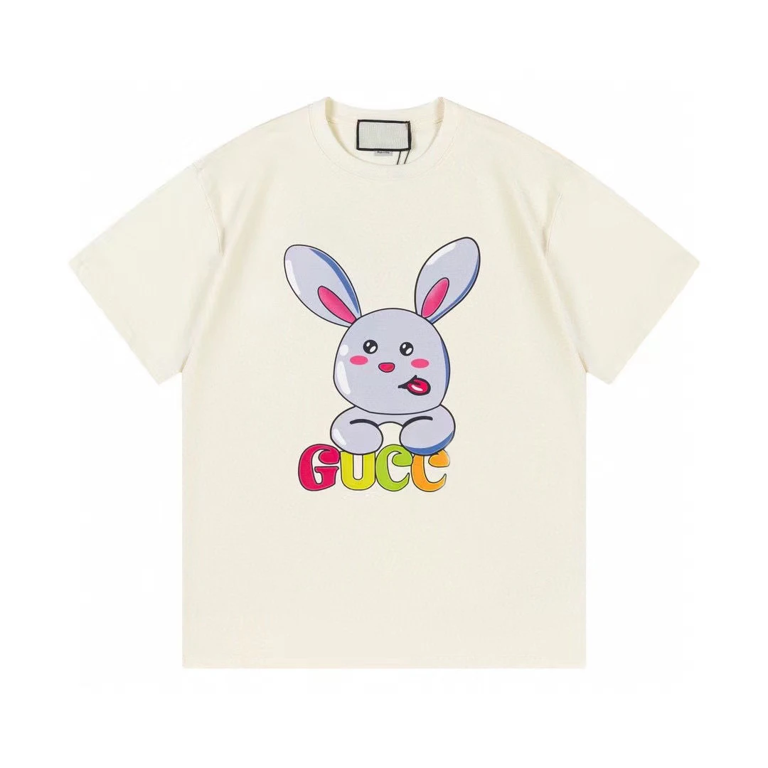 Men Luxury Designer Fashion Tee Shirt Custom Printed Famous Brand Casual Women Famous brand Summer Blouse Tees Tshirts