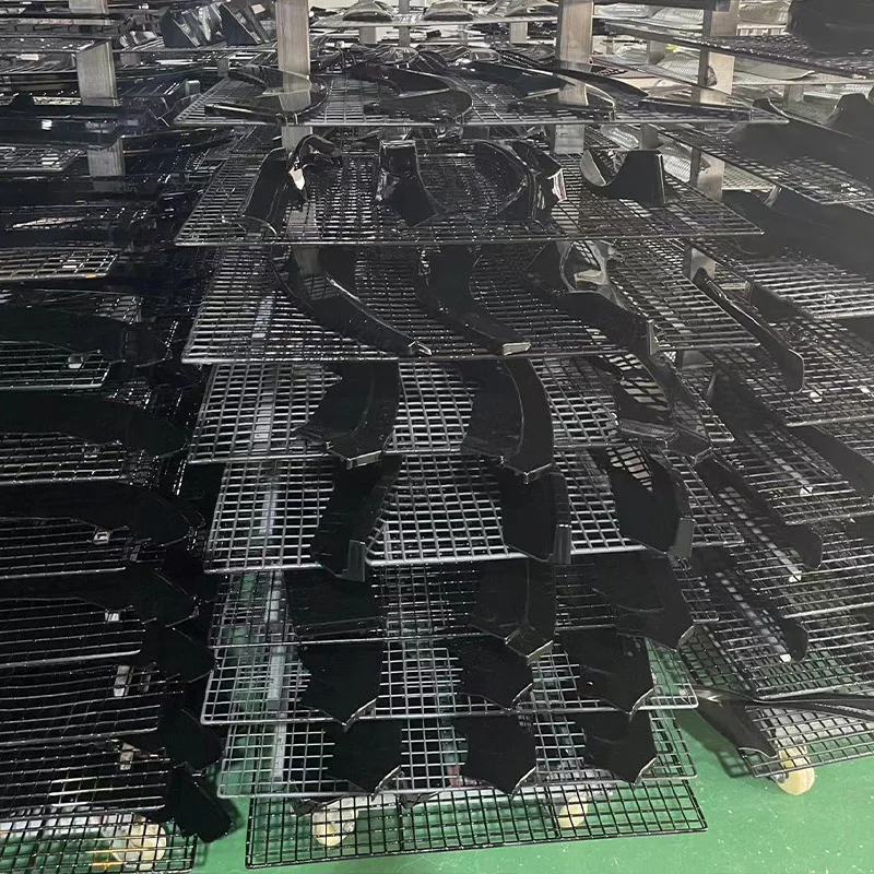 Suitable for Tesla Model Y spoiler rear wing rear spoiler carbon look carbon fiber printing and black