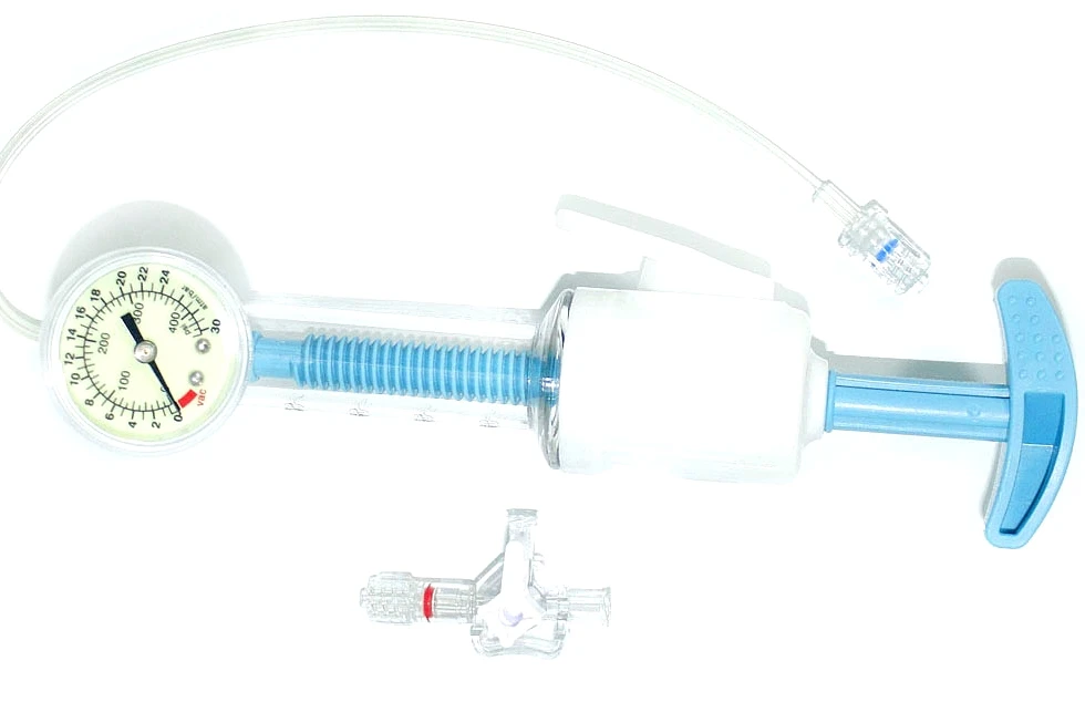 Ortus CE New Disposable Medical Instrument 30ml, 30atm PTCA ballon Indeflator