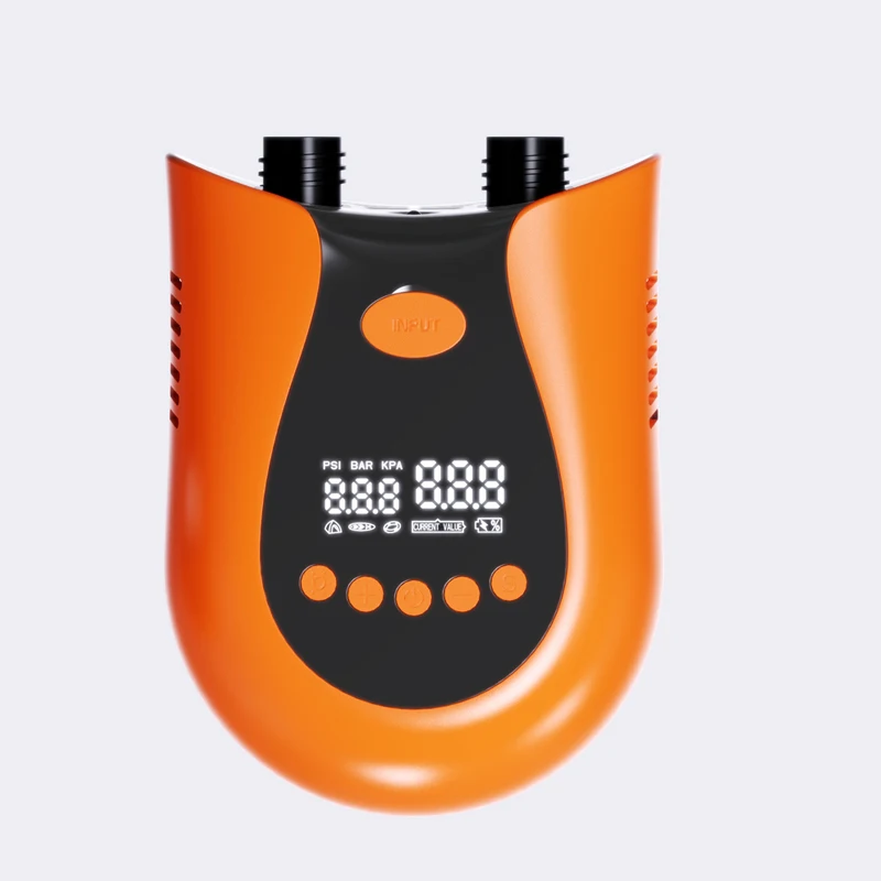 Smallest smart cordless electric fast air inflation&deflation boat SUP tent wingfoil pump