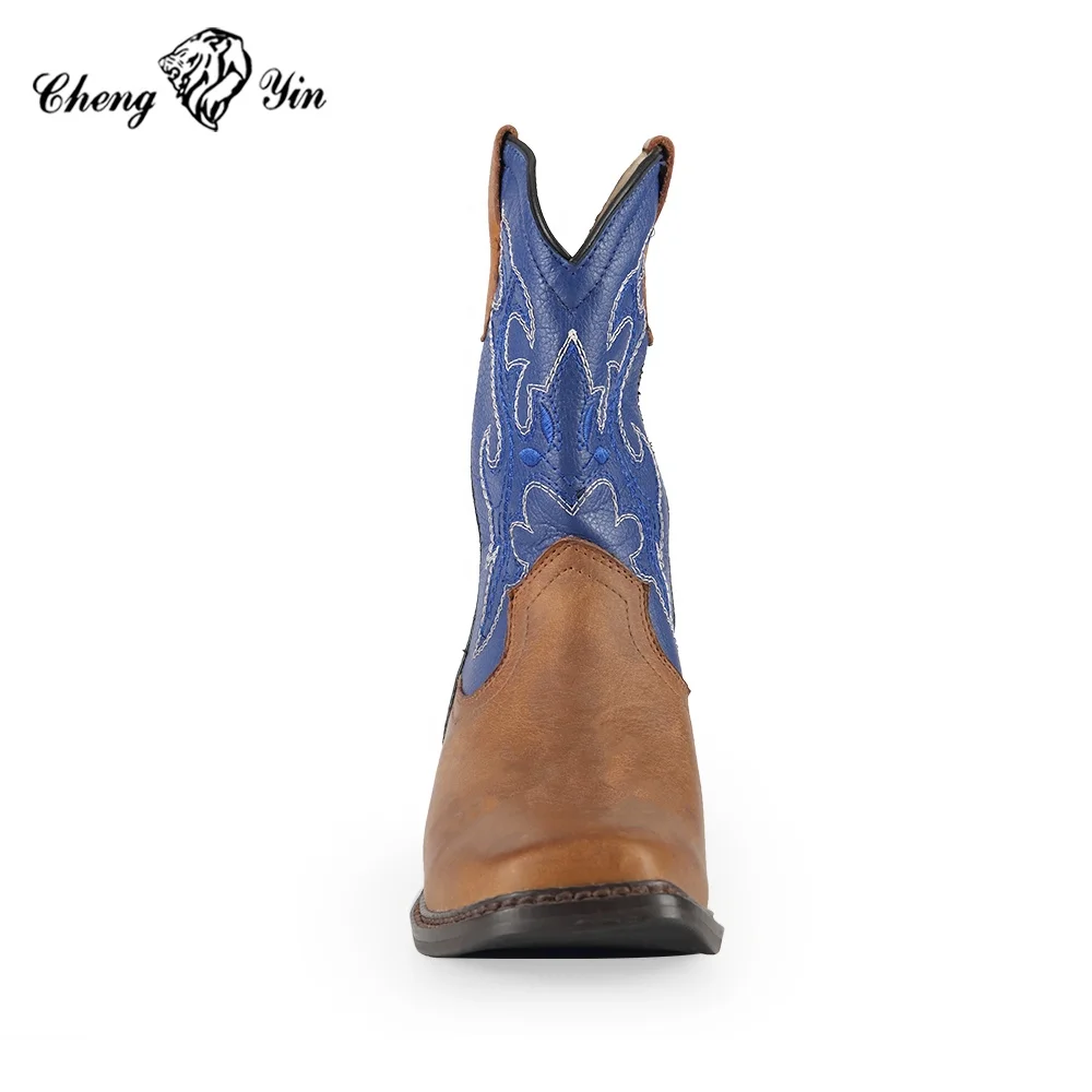 Comfortable baby shoe made in turkey citi leather children cowboy boots custom design girls shoes baby boy ankle boots for kids
