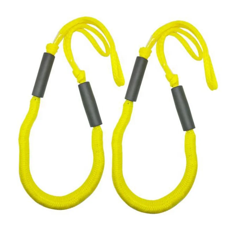 High quality PE PP Bungee Dock Line WITH HOOK