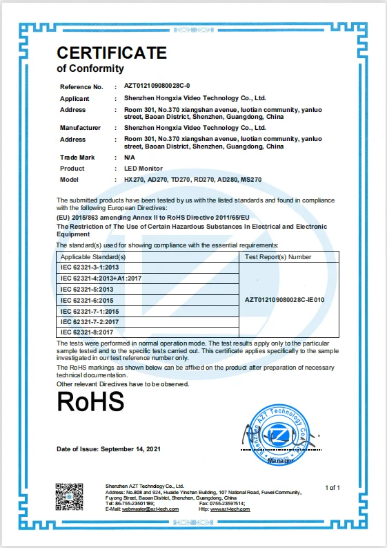 Factory Price 24inch Display Frameless Fhd Monitor Desktop Computer Monitor
