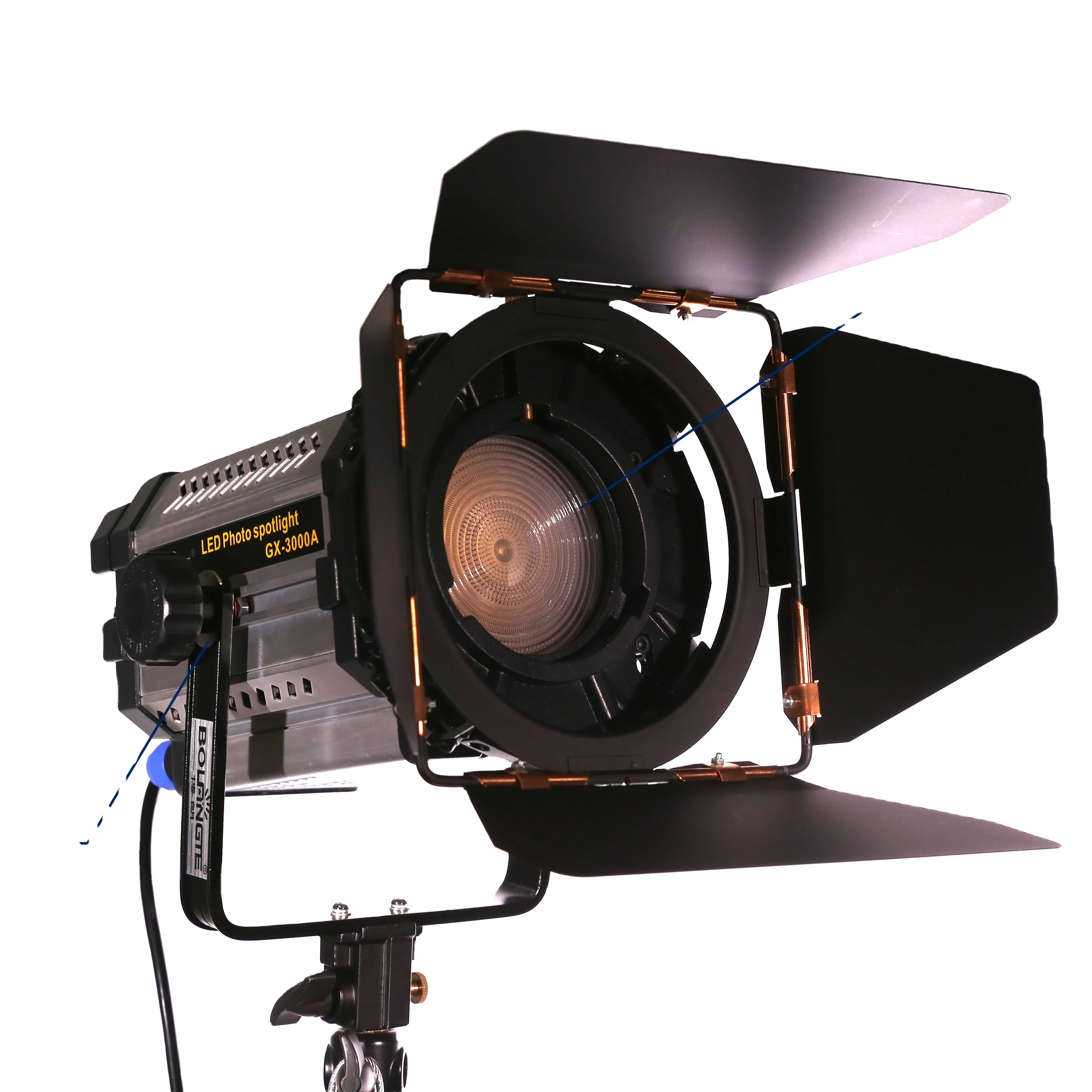 
Bolangte led video light Photographic Lighting photography equipment photo fresnel studio light 300W GX-3000A 