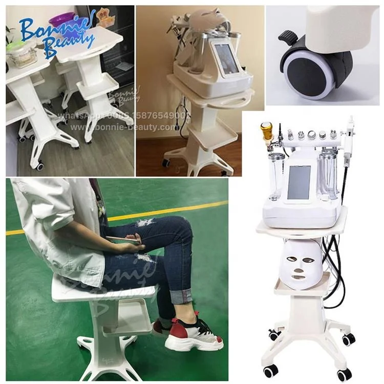 Desktop Beauty machine Rolling Wheel Storage Rack Salon Household spa Trolley spa Cart