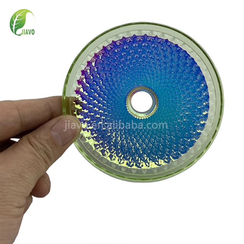 Bio Glass Diamond Shape High Ions Alpha Spin Energy Health Disc