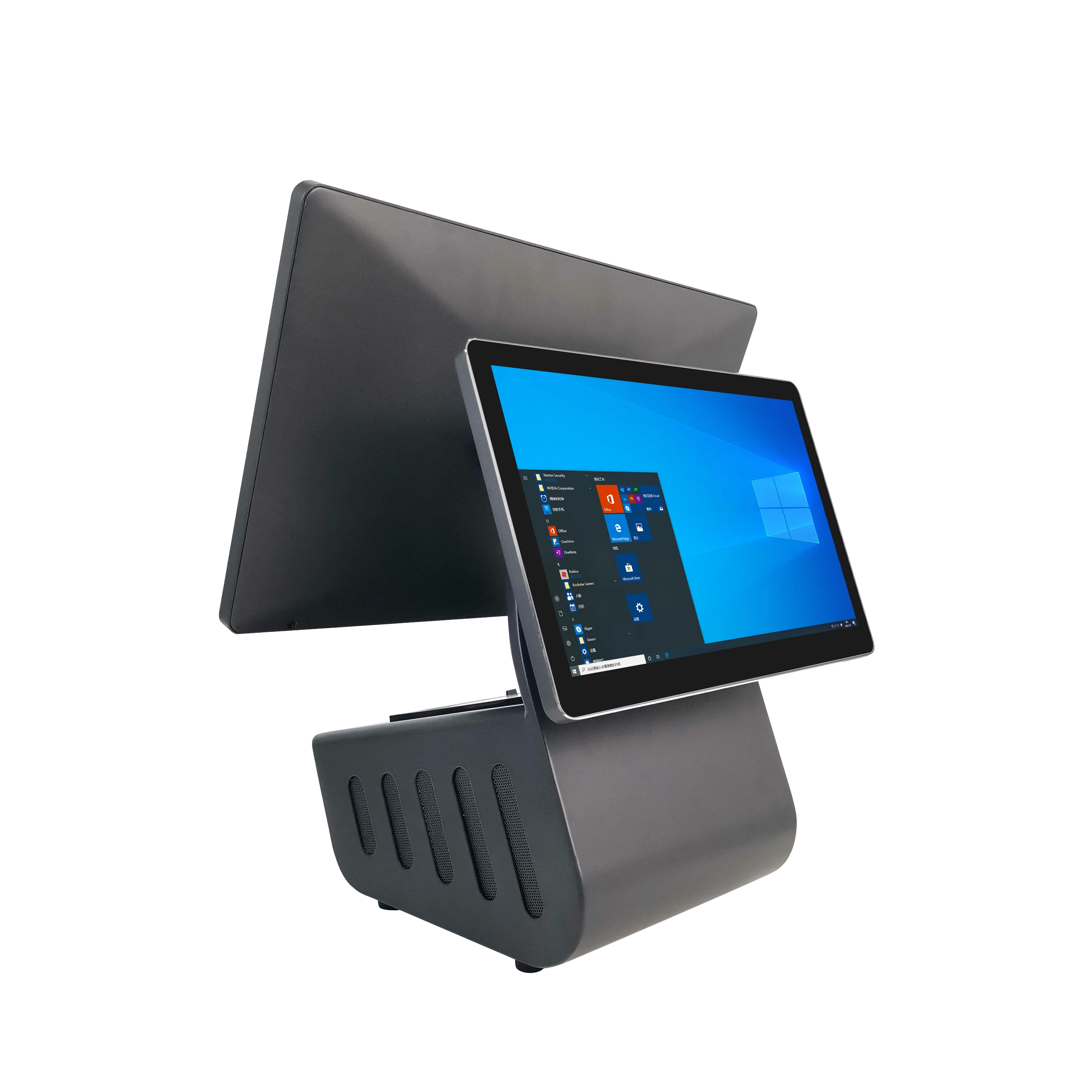 15.6 Pos System for Restaurant Touch Screen Pos with Embedded Printer