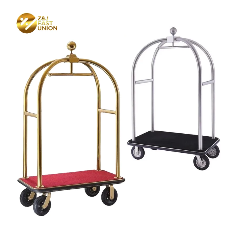 Restaurant Baggage Service Carts Service Trolley Hotel Luggage Bellman Trolly