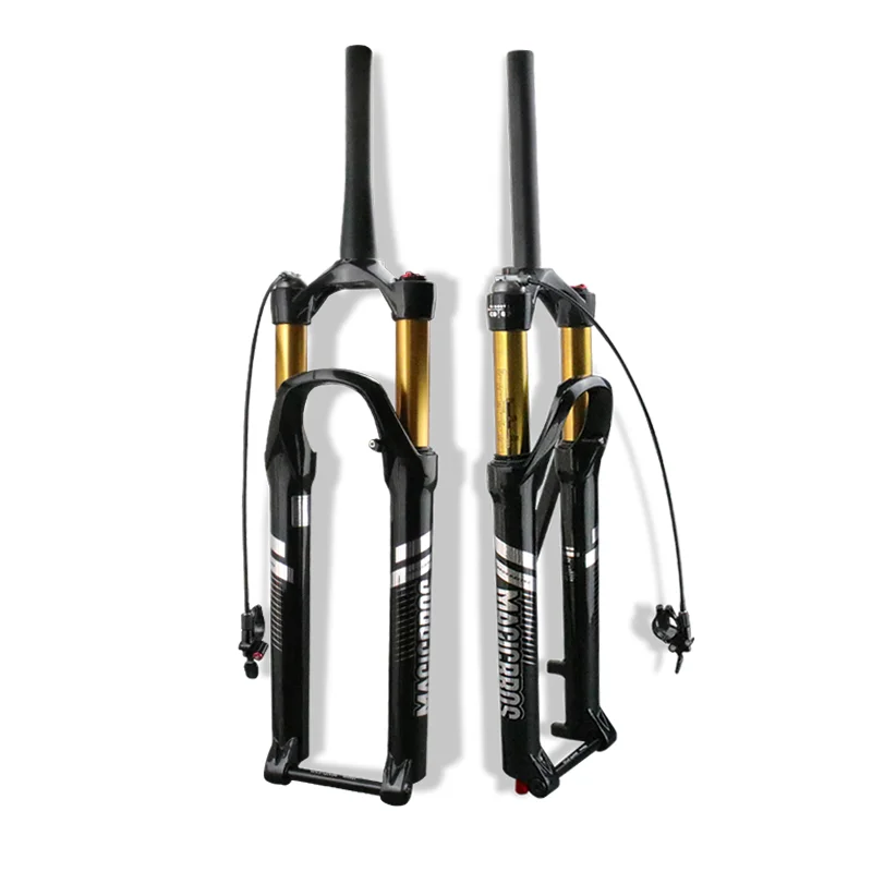 OEM 15*110mm Bike Front Fork Mountain Bike 27.5 29 inch Air Suspension MTB Bike Fork 27.5 with 29 inch Stock