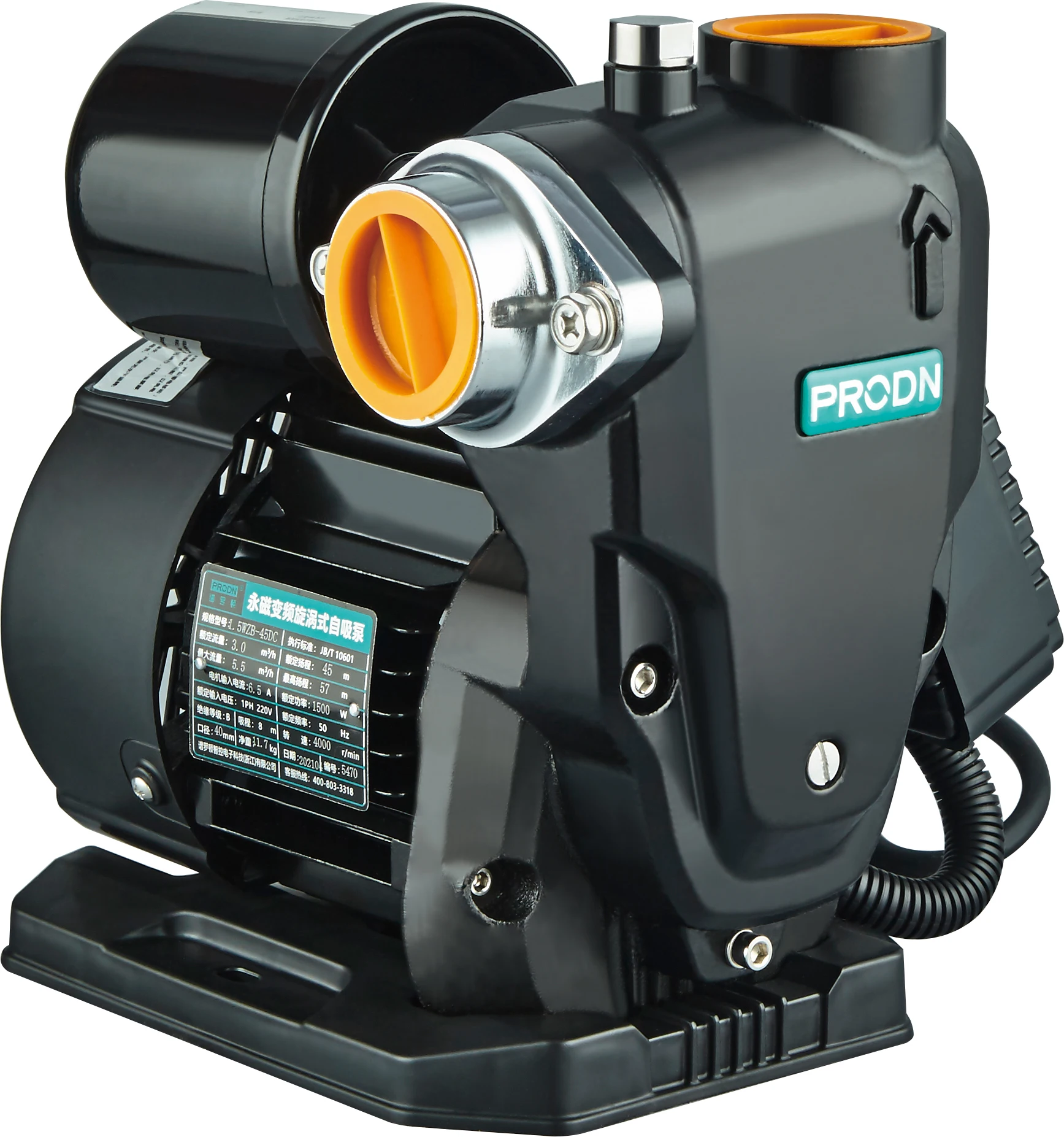 Durable Using Low Price Self Priming Intelligent vfd Water Booster Pump With Inverter energy saving domestic  pump for homepumps