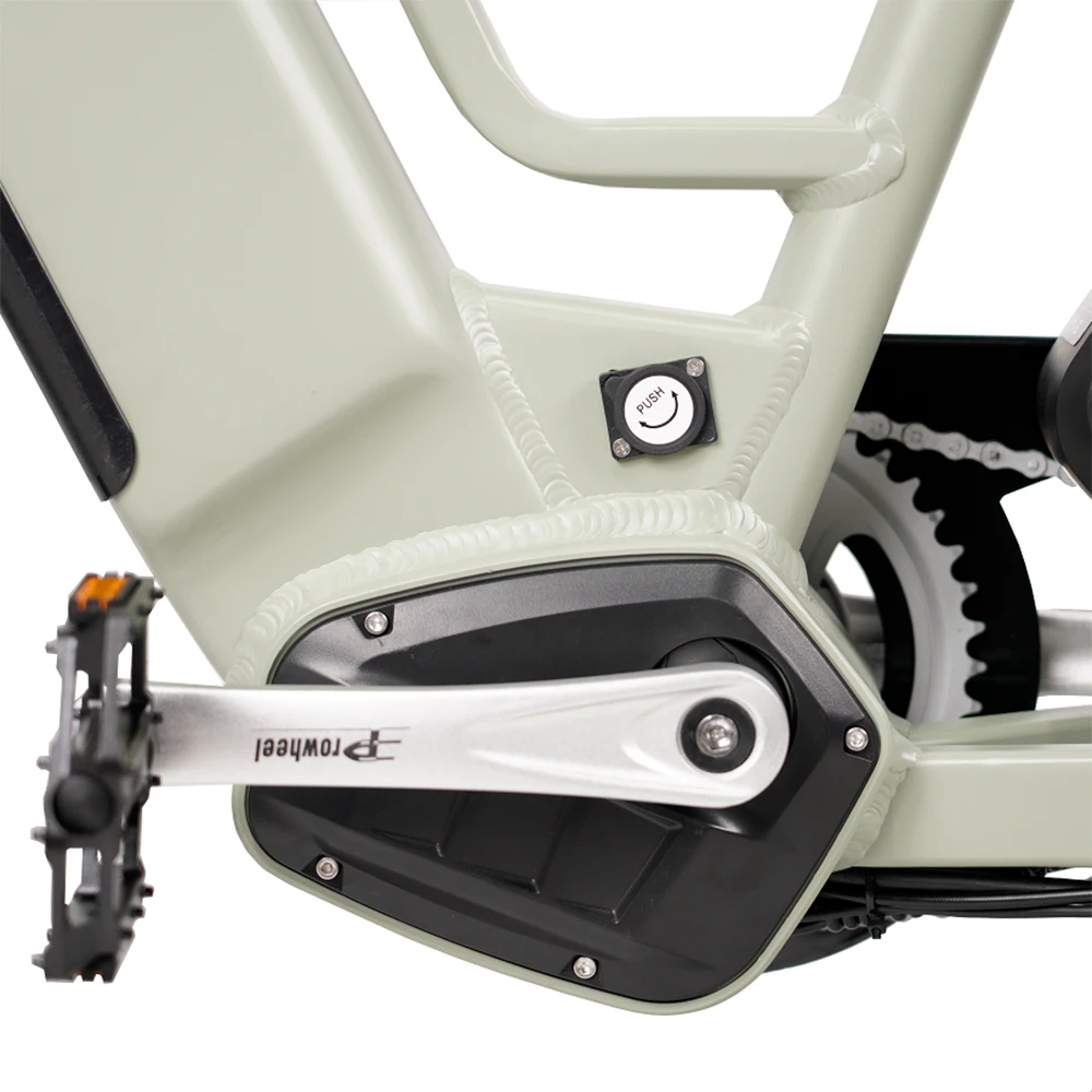 Aimos high quality Long Tail Electric Cargo Bike 36v 250w Double Lithium Battery Delivery Electric Bike