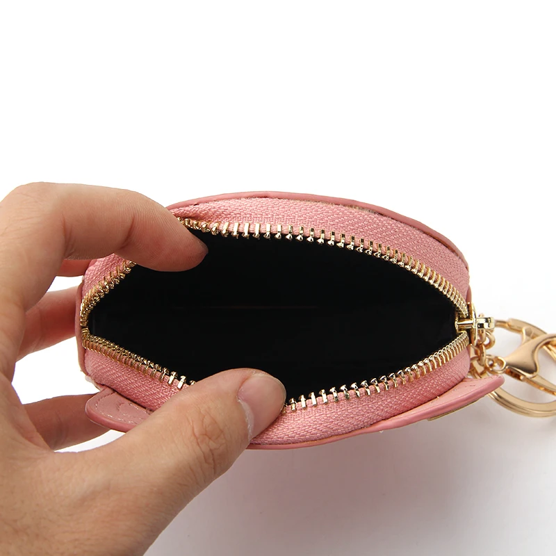 Cute Cat Pattern Short Purses for Girls Fashion Design Coin Purses Ladies Mini Wallet
