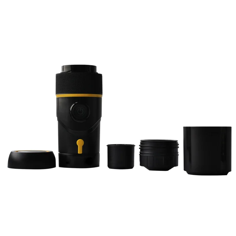 Household USB 80w Handheld Manual Control Portable Mini Capsule Coffee Maker Machine