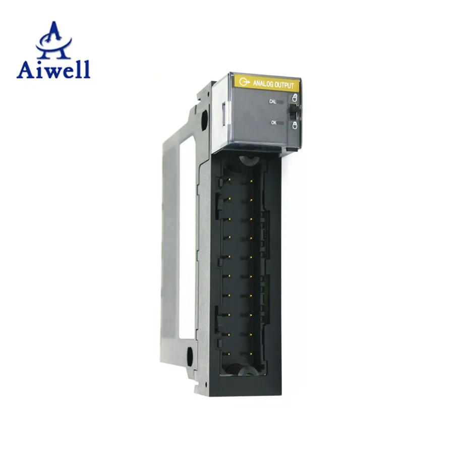 Лучшая цена Rockwell Allen Bradley PLC controllogic 8 точечный аналоговый выход модуля 1756-OF8