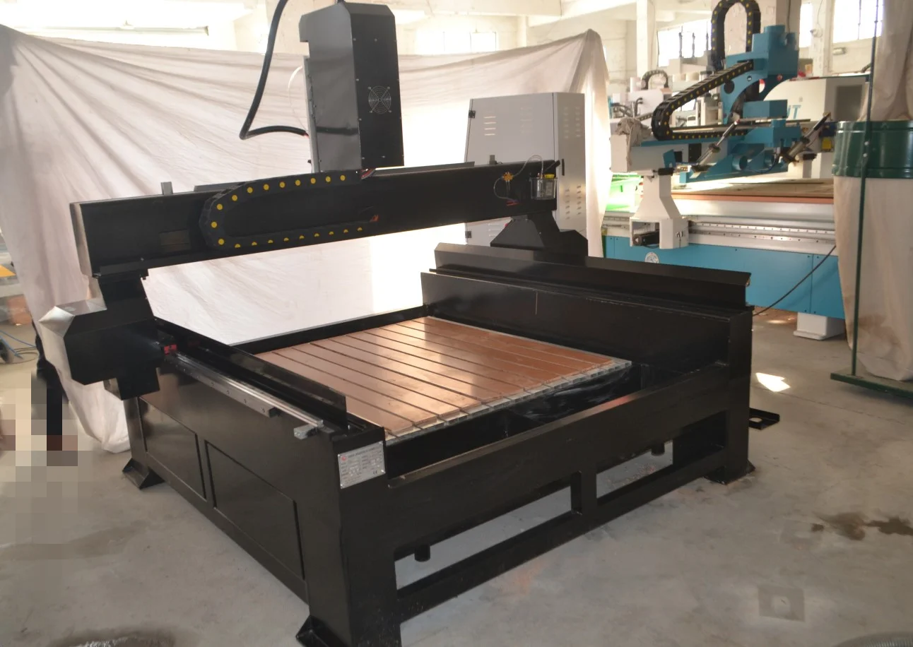 3D Камня CNC Router1325 1212 станок для резьбы по дереву мрамор гранит гравировальный с 5.5kw