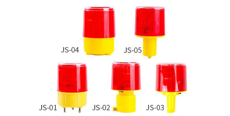 Светодиодный солнечный маячок средней интенсивности, строительная дорожная док-станция, морской беспроводной контроль света, мигающий