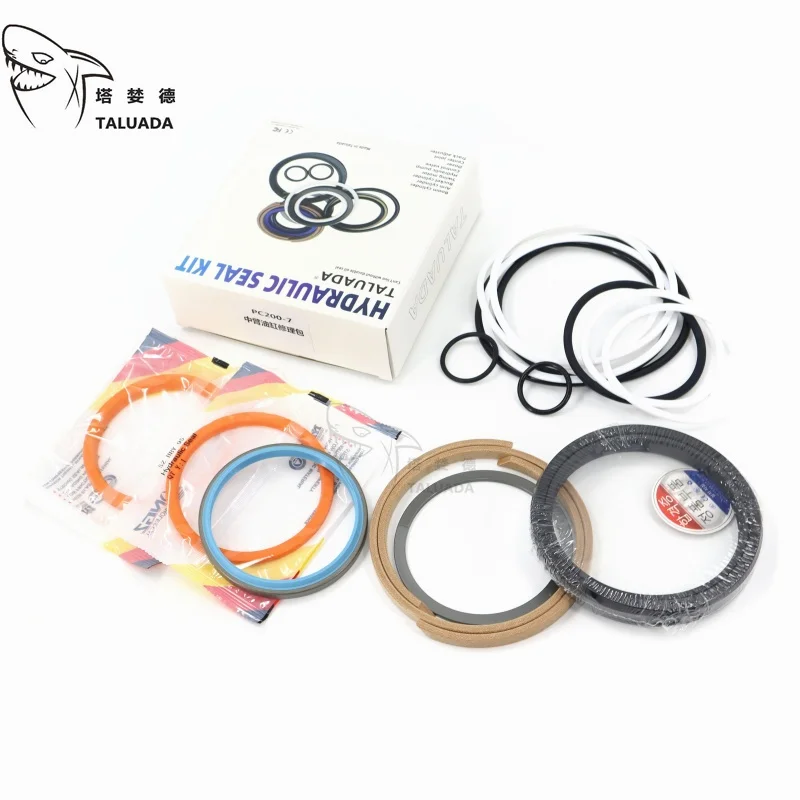 TALUADA Hydraulic Cylinder Repair Kit Vol EC210 EC240 boom cylinder seal kit EC290 EC460 boom oil seal kit