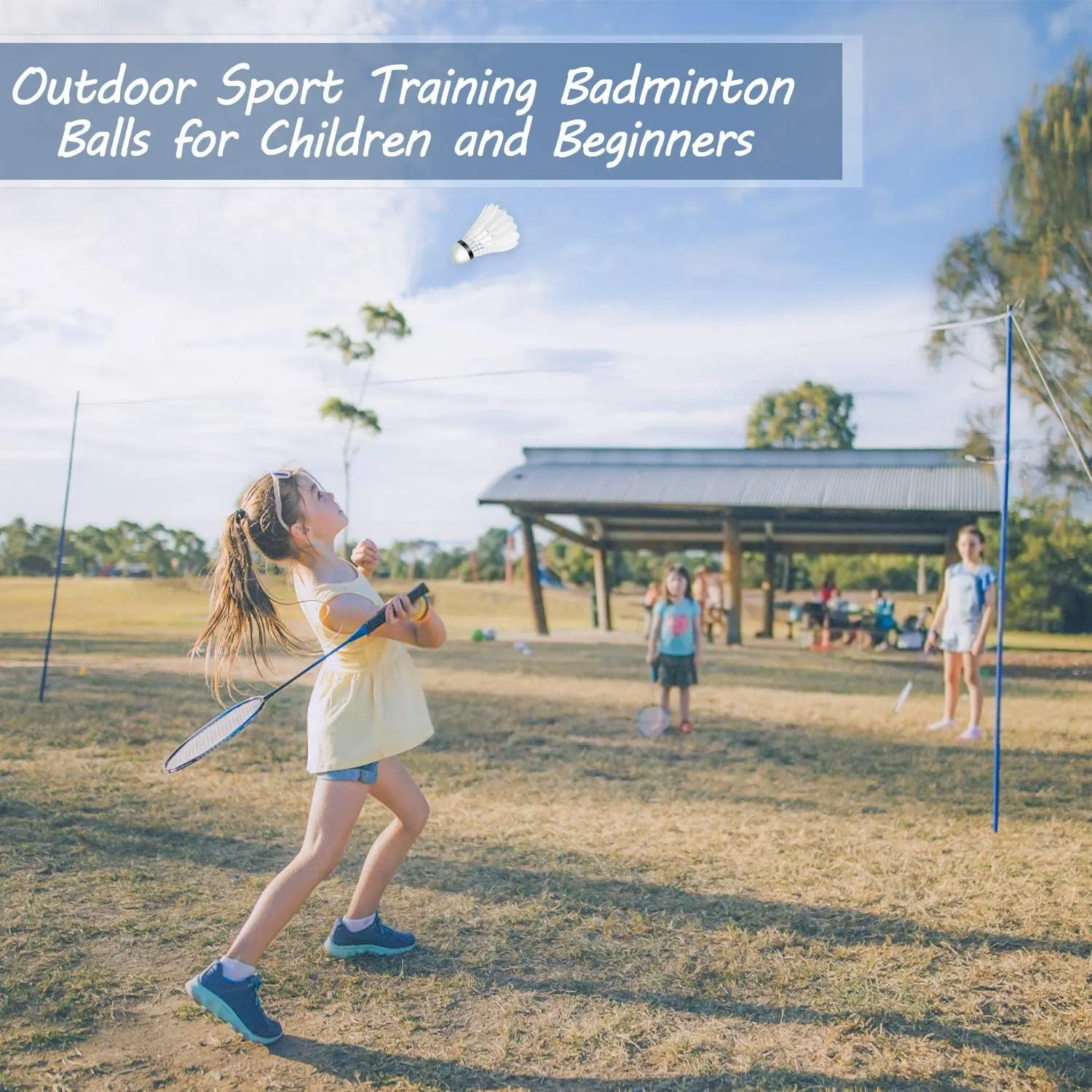 Best Quality Playful 12-Pack Dozen Badminton Shuttlecocks for Outdoor Sports Training