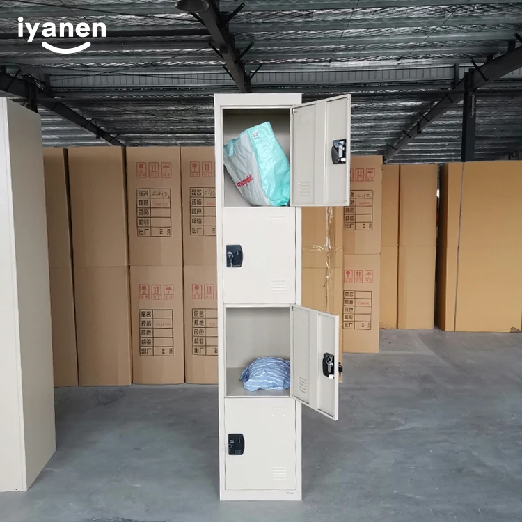 Металлический шкафчик для фитнеса Luoyang IYANEN портативный вертикальный металлический школьного спортзала с замком