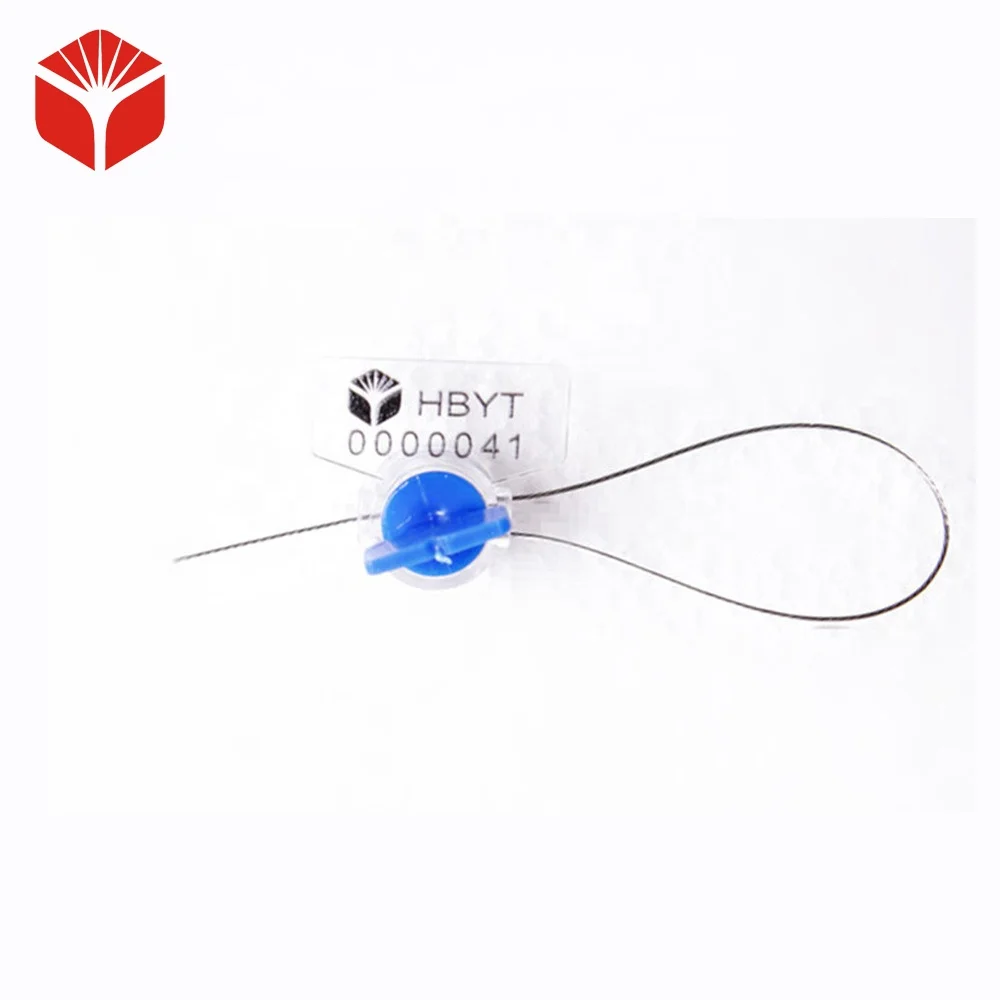 Meter seal wire cable twist security disposable electric water meter twist meter seal