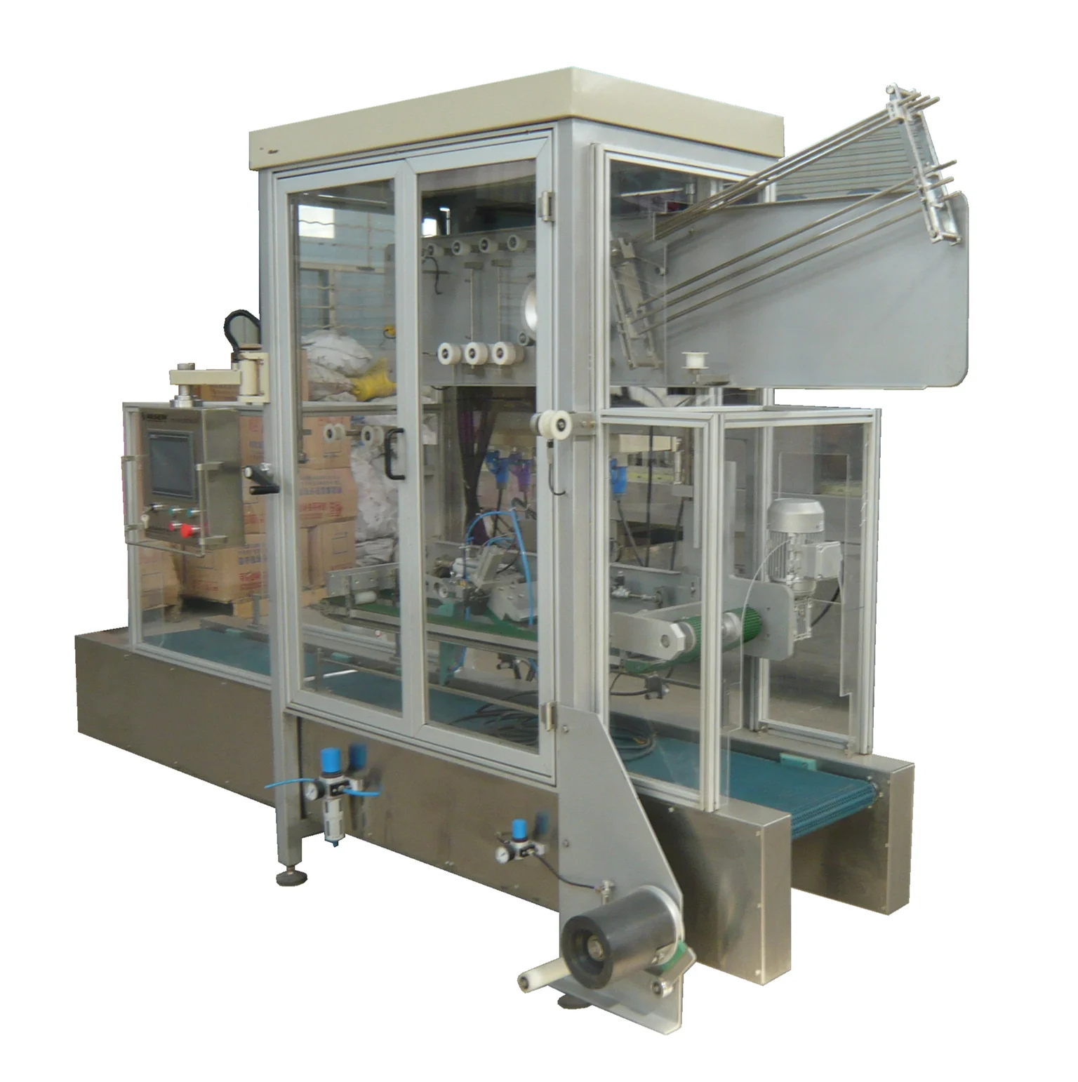 
Automatic Bottle Handle Paster 