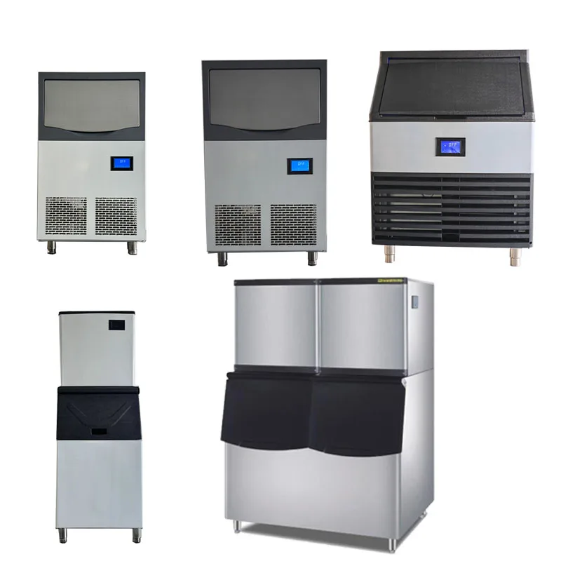 Top1 Manufacture Split Air Cooler Commercial 500-1000kg Cube Block Ice Maker Automatic Ice Machine In China