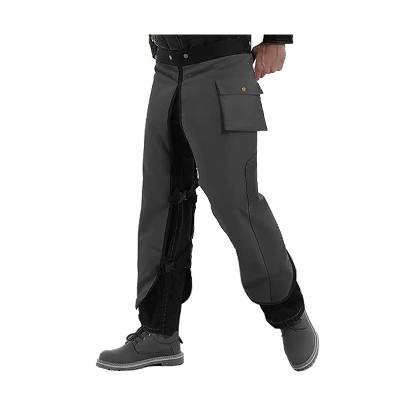 Chainsaw Chaps Apron Wrap 8 layer for Men Women Loggers Forest Workers Protective Chain Saw Pants Adjustable