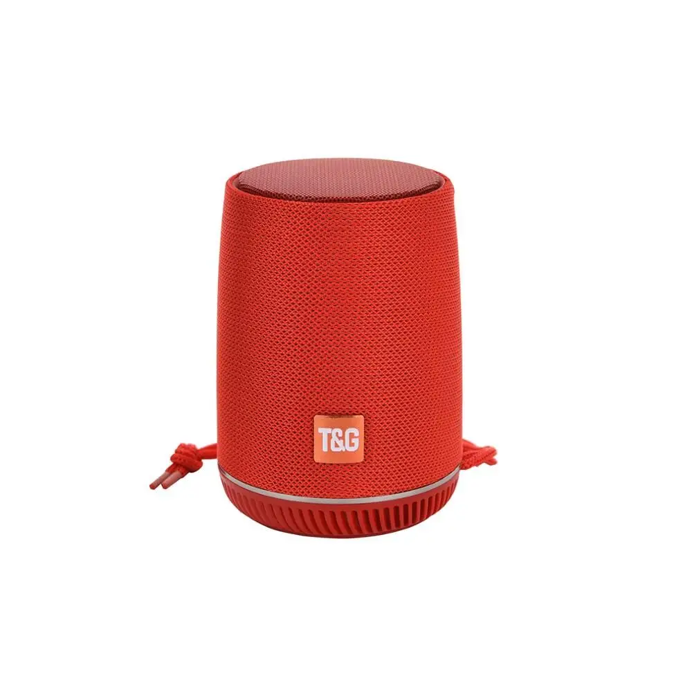 2019 high quality TG527 outdoor portable karaoke magnet bass fabric speaker support TF Card FM Radio AUX