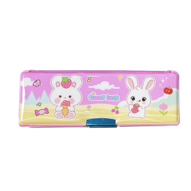 Cartoon Stereoscopic Large Capacity Multifunctional Pencil Case Stationery Bag for Gift Use