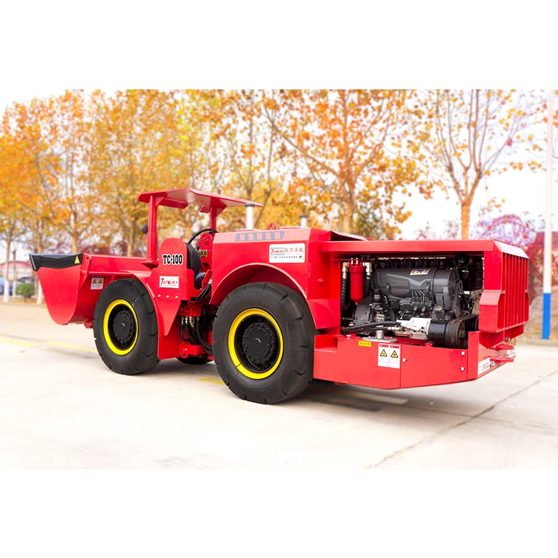 Новый подземный дизельный погрузчик для TC-100 2 тонны