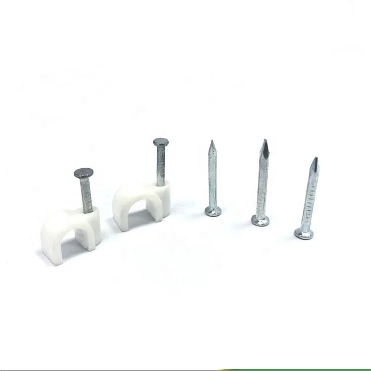 High Carbon Steel Galvanized Concrete Nails For Cable Clip