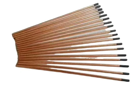 Круглые угольные электроды с медным